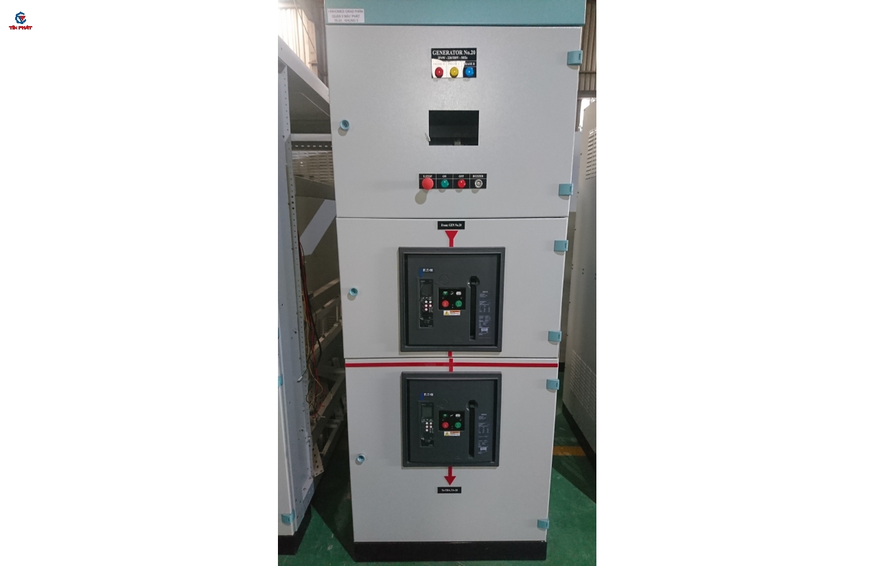 TỦ HOÀ 2 MÁY PHÁT ĐIỆN